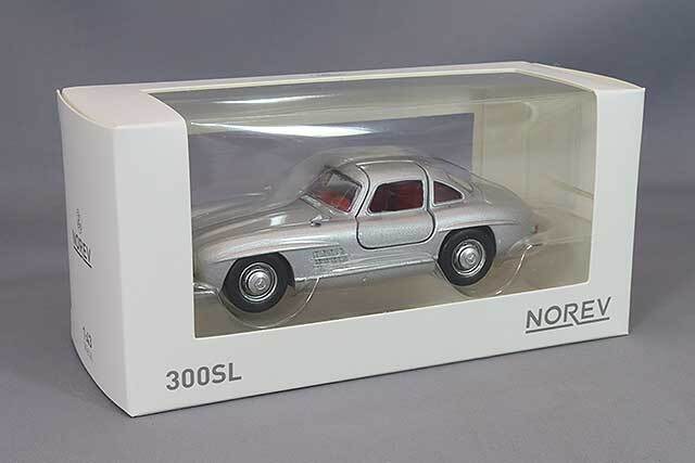 ノレブ JETCAR 1/43 メルセデスベンツ 300 SL 1954 グレーメタリック