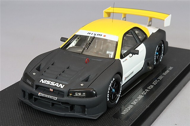 エブロP4 1/43 日産 スカイライン GT-R R34 2001 JGTC ウィンター