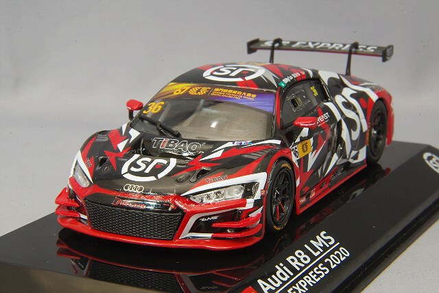 POP RACE 1/43 アウディ R8 LMS SF エクスプレス 2020
