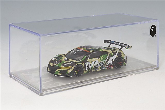 BAPE x POP RACE 1/64 ホンダ NSX GT3 EVO22 KCMG 
