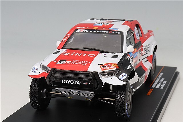 イクソ 1/43 トヨタ GR DKR ハイラックス T1+ GR 2023 ダカール ラリー