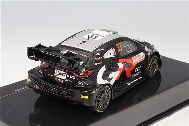 イクソ 1/43 トヨタ GR ヤリス ラリー1 ハイブリッド 2024 ラリー