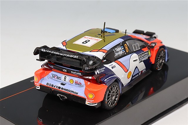 イクソ 1/43 ヒョンデ i20 N ラリー1 2025 モンテカルロ ラリー #8 O