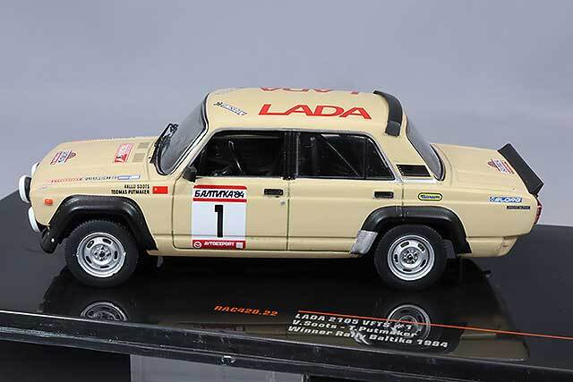 イクソ 1/43 ラーダ 2105 VFTS 1984 バルティカラリー ウィナー #1 V