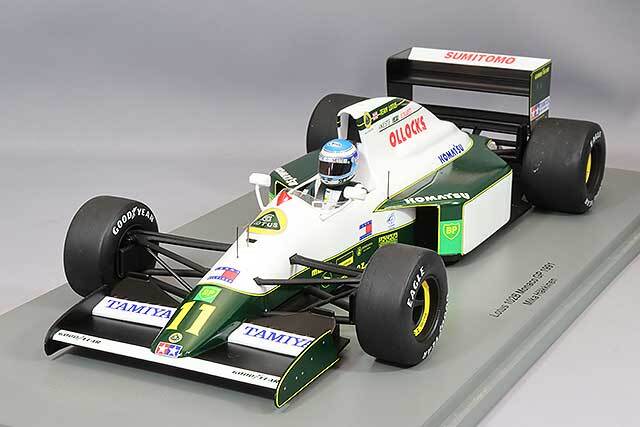 スパーク 1/18 ロータス 102B 1991 F1 モナコGP #11 M.ハッキネン