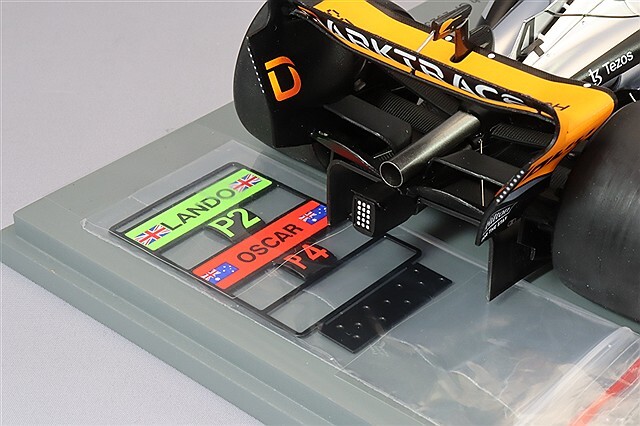 スパーク 1/18 マクラーレン MCL60 2023 F1 イギリスGP 2位 #4 L.ノリス