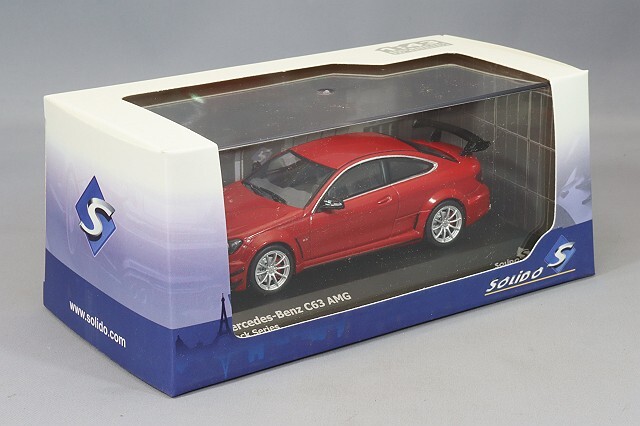 ソリド 1/43 メルセデス C63 AMG ブラックシリーズ レッド