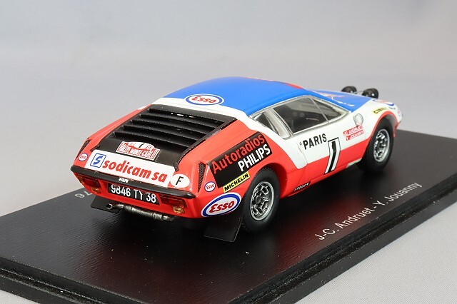 スパーク 1/43 アルピーヌ A310 1976 ラリー モンテカルロ #1 J-C