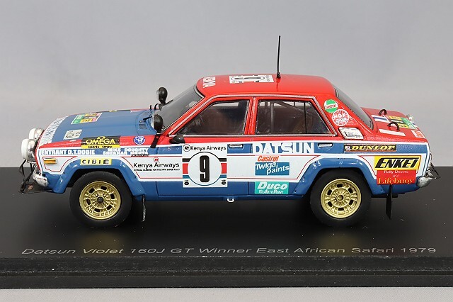 スパーク 1/43 ダットサン ヴァイオレット 160J GT 1979 イースト