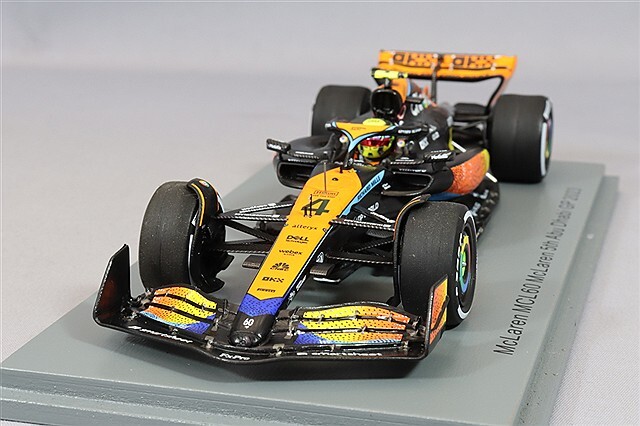 スパーク 1/43 マクラーレン MCL60 2023 F1 アブダビGP 5位 #4 L.ノリス
