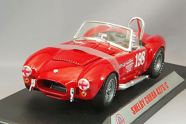 Shelby Collectibles 1/18 シェルビー コブラ 427 S/C 1965 #198