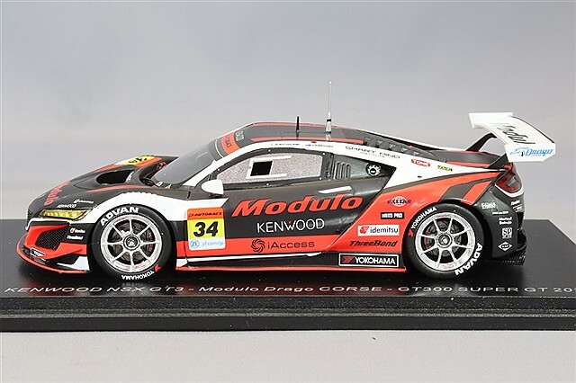 スパーク 1/43 モデューロ KENWOOD NSX GT3 ドラゴ コルセ 2020