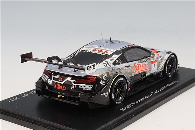 スパーク 1/43 スタンレー NSX-GT チーム国光 2021 スーパーGT GT500