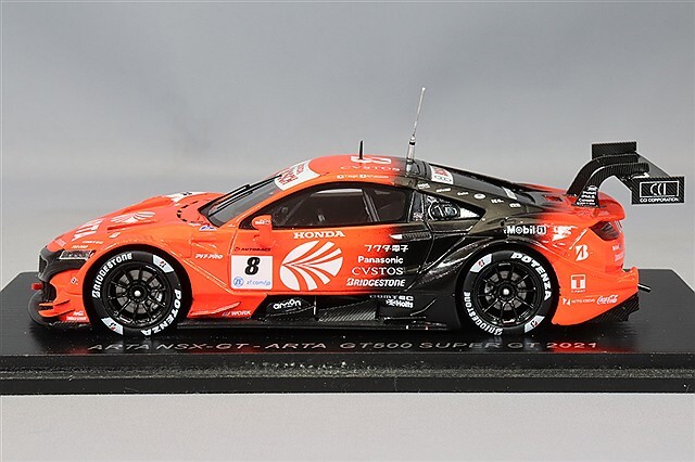 スパーク 1/43 ARTA NSX-GT 2021 スーパーGT GT500 #8 野尻智紀/福住仁嶺