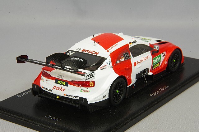 スパーク 1/43 アウディ RS 5 アウディスポーツ チーム ロズベルグ