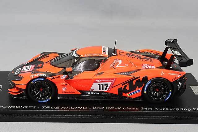 スパーク 1/43 KTM X-BOW GT2 2022 ニュル24H クラス2位 #117 F