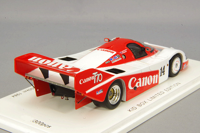 キッドボックス特注】 スパーク 1/43 ポルシェ 956 キャノン 1984 WEC