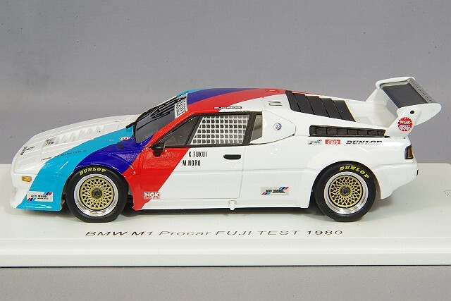 キッドボックス特注, スパーク 1/43 BMW M1 プロカー 富士テスト 1980