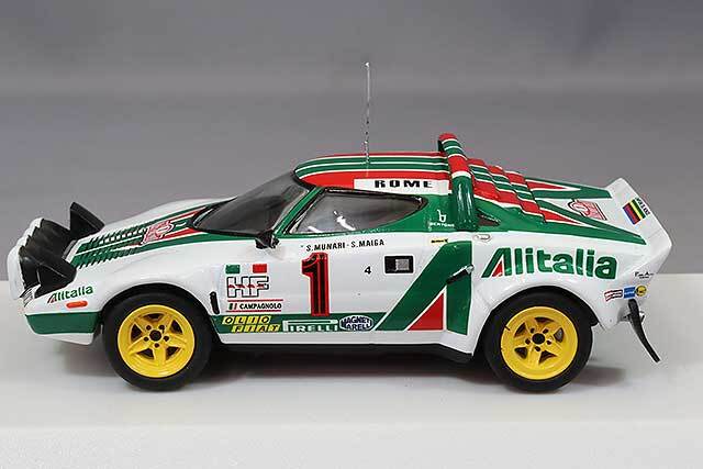 イクソ 1/43 ランチア ストラトス HF 1977 モンテカルロ ラリー