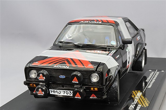 サンスター 1/18 フォード エスコート RS1800 1981 ラリー ポルトガル