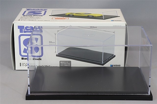 wave 1/43スケール用 ディスプレイケース Tケース S (内寸：D76mm