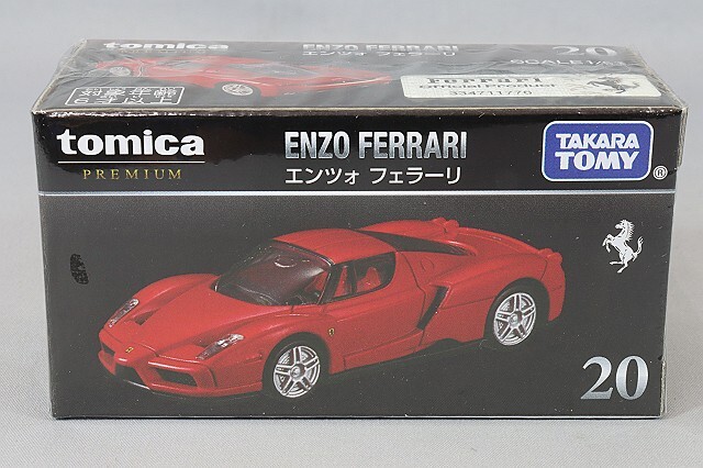 トミカプレミアム 20 1/62 エンツォ フェラーリ レッド