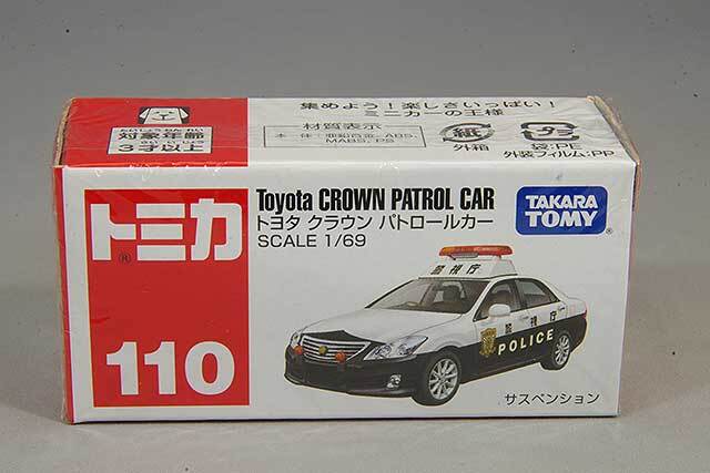 トミカ No.110 1/69 トヨタ クラウン パトロールカー
