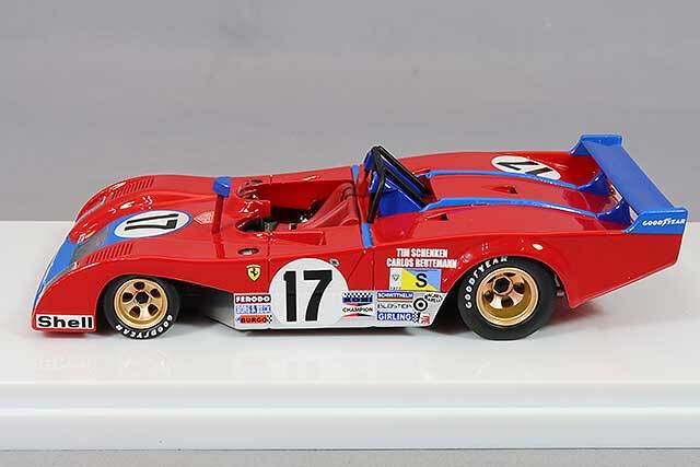 テクノモデル 1/43 フェラーリ 312 Pb 1973 ルマン24H #17 T.Schenken