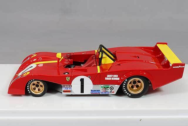 テクノモデル 1/43 フェラーリ 312 Pb 1973 モンツァ1000km ウィナー