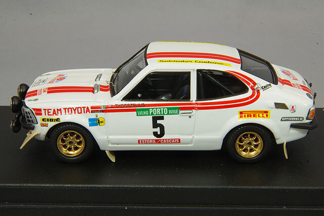 トロフュー 1/43 トヨタ カローラ レビン 1975 ラリーポルトガル #5 B
