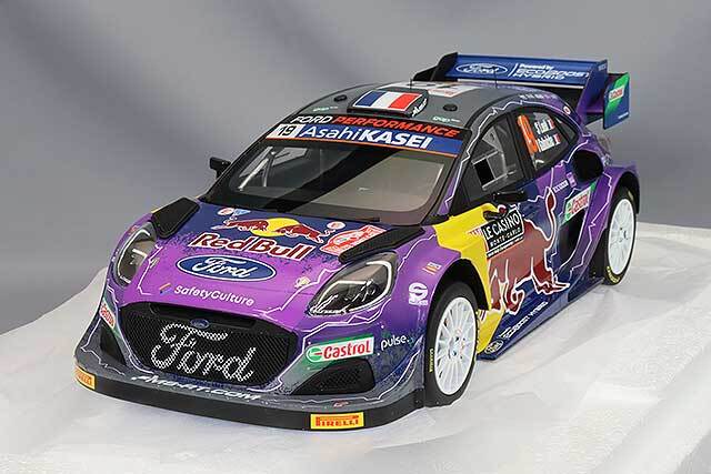 TOP SPEED 1/18 フォード プーマ ラリー1 2022 モンテカルロラリー