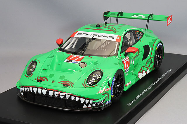 TOP SPEED 1/18 ポルシェ 911 GT3R 2024 IMSA デイトナ24H GTD 2位入賞