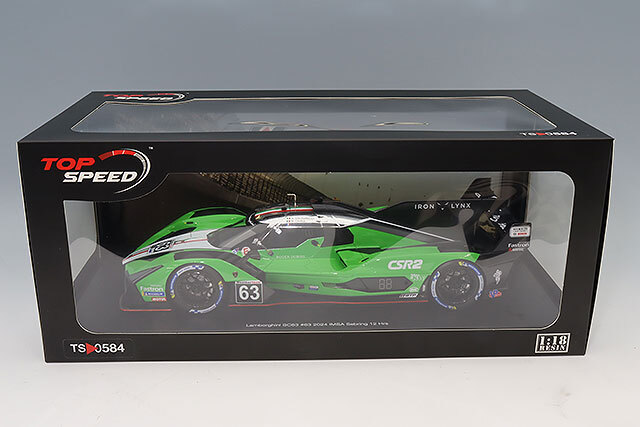 TOP SPEED 1/18 ランボルギーニ SC63 2024 IMSA セブリング12H #63 I