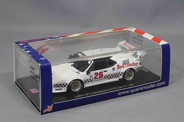 スパーク 1/43 BMW M1 #25 チャンピオンGTO IMSA 1981 K.ミラー/D.Cowart