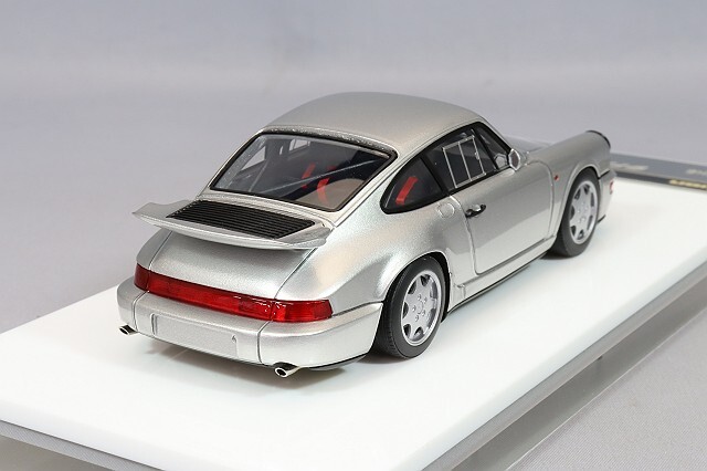 VISION 1/43 ポルシェ 911 (964) カレラ4 ライトウェイト 1990 シルバー