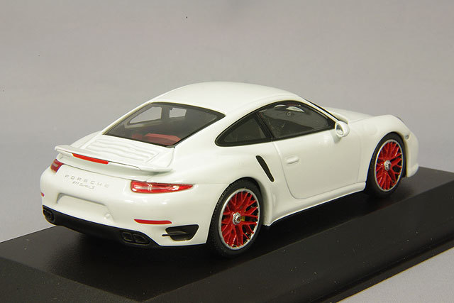 ポルシェ特注 ミニチャンプス製 1/43 ポルシェ 911 (991) ターボ S