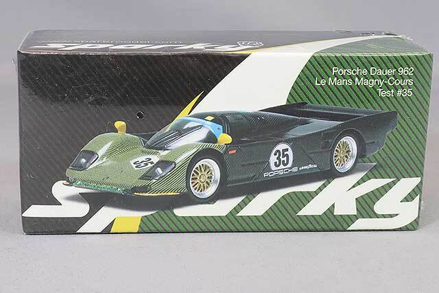 sparky x Tiny 1/64 ポルシェ ダウアー 962 ルマン マニークール