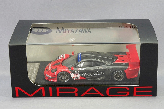 宮沢模型特注, hpi MIRAGE 1/43 マクラーレン F1 GTR パラボリカ 1997