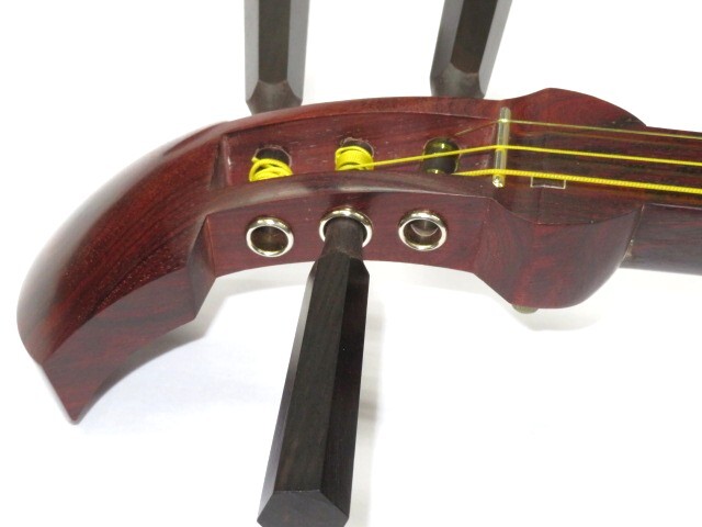 三味線・お琴の老舗 菊岡 中むら】リニューアル中古三味線本体 紅木 半