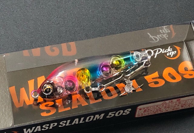 ピックアップ ワスプスラローム80Sクリアモデル 80mm/16.5g 【シーバス