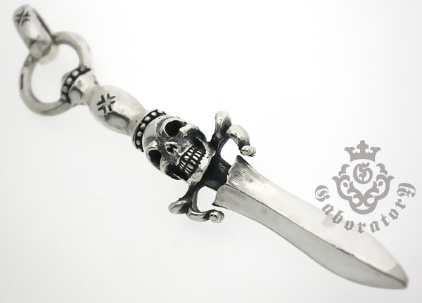 ガボラトリー Gaboratory Dagger with Skull w/hwo option pendant