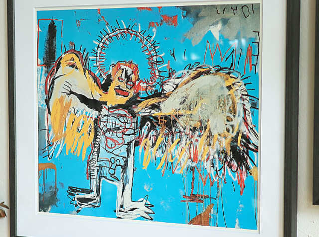 アートポスター Jean-Michel Basquiat 「FalLen Angel ,1981」｜北欧