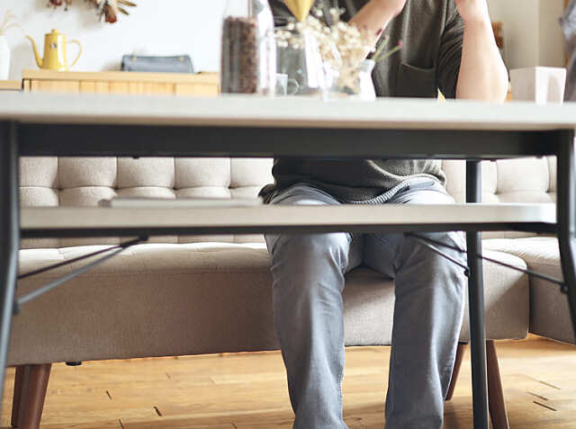 ダイニングテーブル mild（ミルド）ストーングレータイプ｜北欧