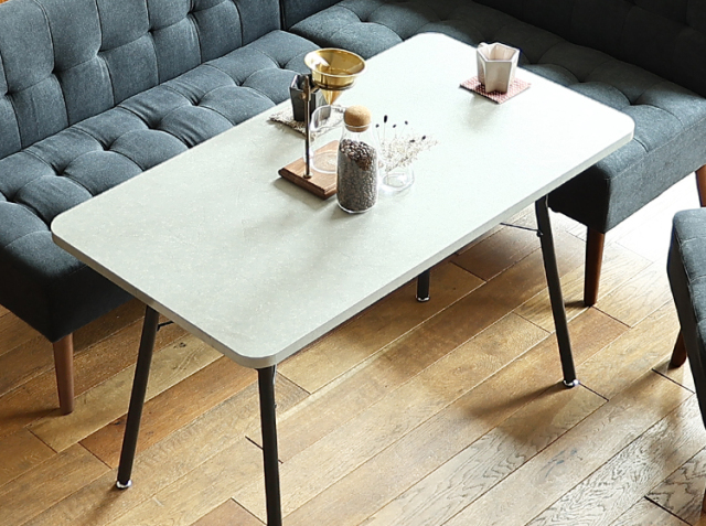 ソファーダイニング3点セット mild（ミルド）ディープブルータイプ