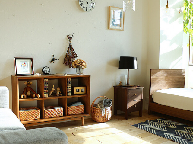 オープンシェルフ weeca（ウィーカ） ブラウンタイプ｜北欧