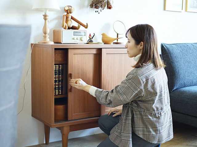 Kirario Product｜国産引戸キャビネット titta（ティッタ）｜北欧