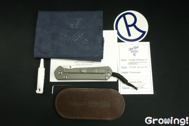 ナイフショップ グローイング！□Chris Reeve【クリスリーブ