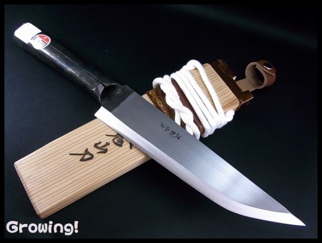 ナイフショップ グローイング！□又鬼山刀(西根正剛)□ 「フクロナガサ