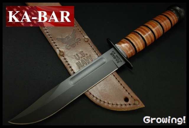 ナイフショップ グローイング！□KA-BAR【ケー・バー】□ USネイビー