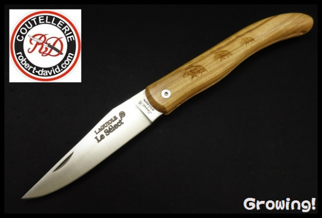 ナイフショップ グローイング！□ラギオール 折りたたみナイフ 装飾